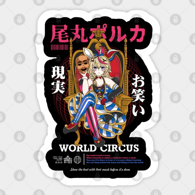 Hololive Japan Omaru Polka Sticker by Waifuku Merch